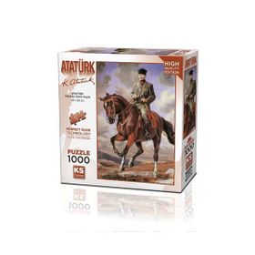 KS Games 1000 Parça Gazi Mustafa Kemal Puzzle