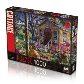 KS Games 1000 Parça Lonely House Puzzle