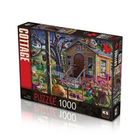 KS Games 1000 Parça Lonely House Puzzle