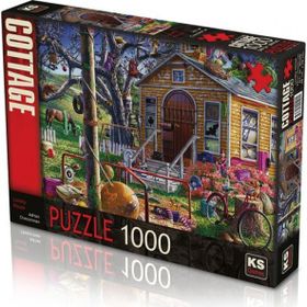 KS Games 1000 Parça Lonely House Puzzle