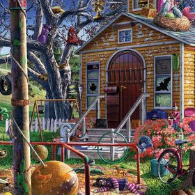 Ks Games 1000 Parça Loneyl House Puzzle
