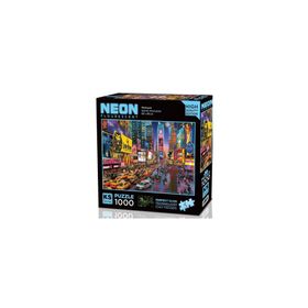 KS Games 1000 Parça Metropol Neon Puzzle