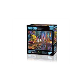 KS Games 1000 Parça Metropol Neon Puzzle