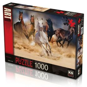 Ks Games 1000 Parça Wild Horses Puzzle