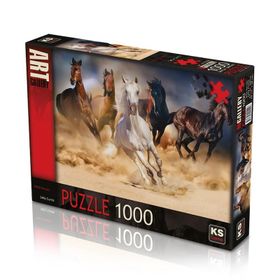 Ks Games 1000 Parça Wild Horses Puzzle
