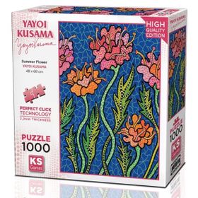 KS Games 1000 Parça Yaz Çiçekleri Puzzle