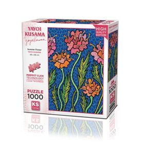 KS Games 1000 Parça Yaz Çiçekleri Puzzle