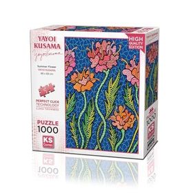 KS Games 1000 Parça Yaz Çiçekleri Puzzle