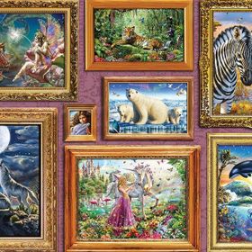 KS Games 1000 Sanat Galerisi Puzzle