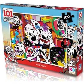 KS Games 101 Dalmatian Street 100 Parça Puzzle