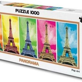 KS Games 11223 Panoramik Pop Art Paris Antony Matos 1000 Parça Panorama Puzzle