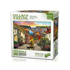 KS Games 11386 2000 Parça Liman Köyü Puzzle