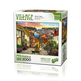KS Games 11386 2000 Parça Liman Köyü Puzzle