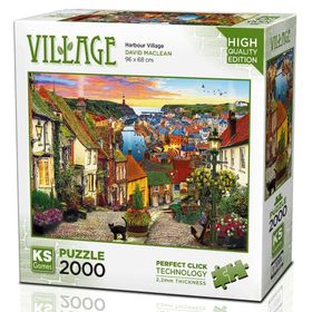 KS Games 11386 2000 Parça Liman Köyü Puzzle