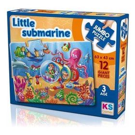 Ks Games 12 Parça Little Submarine Jumbo Boy Puzzle