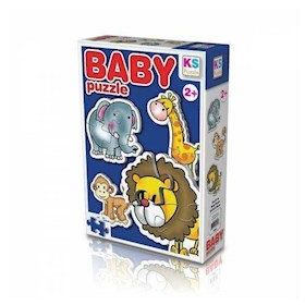KS Games 12001 Vahşi Hayvanlar Baby Puzzle