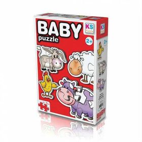 KS Games 12002 Çiftlik Hayvanları Baby Puzzle