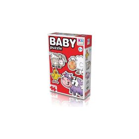 KS Games 12002 Çiftlik Hayvanları Baby Puzzle