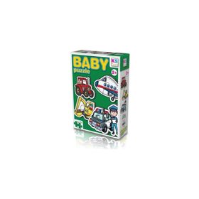 KS Games 12004 Meslekler Ve Taşıtlar Baby Puzzle