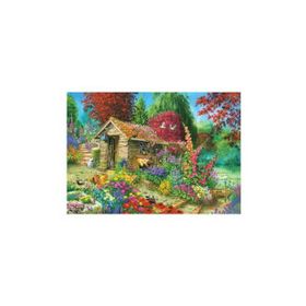 KS Games 1500 Parça Çiçekli Bahçe Puzzle