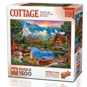 KS Games 1500 Parça Dağ Gölü Puzzle