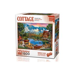 KS Games 1500 Parça Dağ Gölü Puzzle