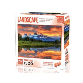 KS Games 1500 Parça Grand Teton Milli Parkı Puzzle