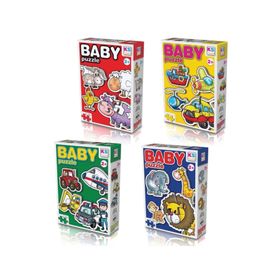 KS Games 153.P.PUZL.005.1800 Orman Hayvanları Baby Puzzle