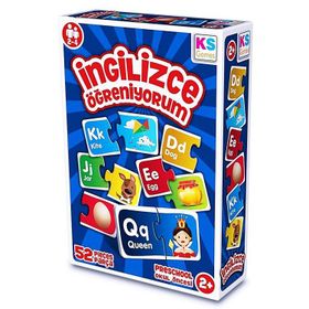 KS Games 153.P.PUZL.005.1807 İngilizce Öğreniyorum Puzzle