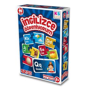KS Games 153.P.PUZL.005.1807 İngilizce Öğreniyorum Puzzle