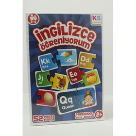 KS Games 153.P.PUZL.005.1807 İngilizce Öğreniyorum Puzzle