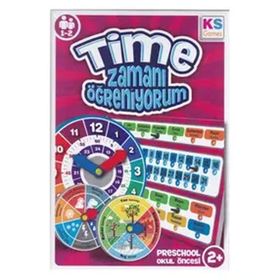 KS Games 153.P.PUZL.005.1864 Zamanı Öğreniyorum