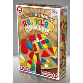 KS Games 153.P.PUZL.005.1868 Renkler ve Şekiller