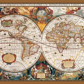 KS Games 17th Centruy World Map 2000 Parça Puzzle