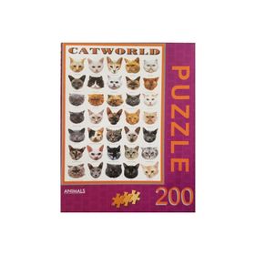 KS Games 200 Parça Kedi Puzzle