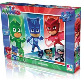 KS Games 200 Parça Pjm113 Pj Masks Puzzle