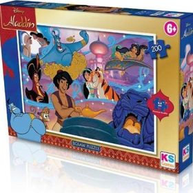 KS Games 200 Parça Puzzle Alladdin
