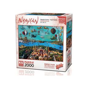 KS Games 2000 Parça Ayasofya Puzzle