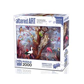 KS Games 2000 Parça Büyüleyici Kuşlar Puzzle