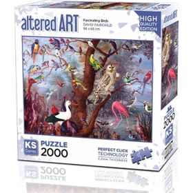 KS Games 2000 Parça Büyüleyici Kuşlar Puzzle