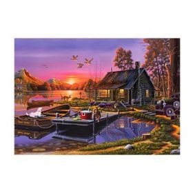 KS Games 2000 Parça Lakeside Cottage Puzzle