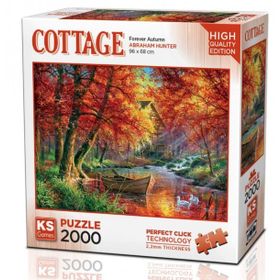KS Games 2000 Parça Sonsuza Kadar Sonbahar Puzzle
