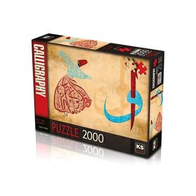 KS Games 2000 Parça Vav-Elif-Semazen Puzzle