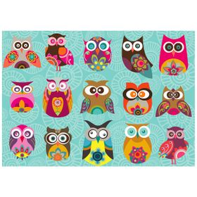 KS Games 20011 500 Parça Multi Owls Puzzle