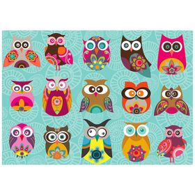 KS Games 20011 500 Parça Multi Owls Puzzle