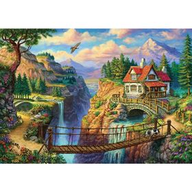 KS Games 20012 500 Parça House On The Cliff Puzzle