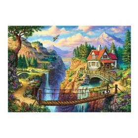 KS Games 20012 500 Parça House On The Cliff Puzzle