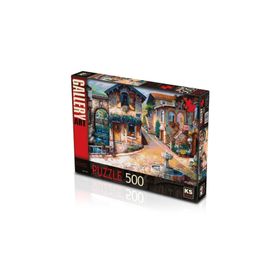 KS Games 20013 500 Parça The Fountain On The Square Puzzle