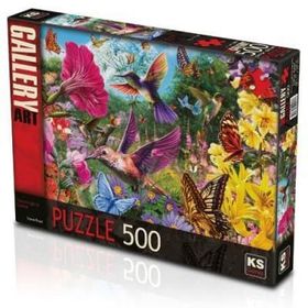 KS Games 20016 500 Parça Hummingbird Garden Puzzle