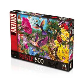 KS Games 20016 500 Parça Hummingbird Garden Puzzle